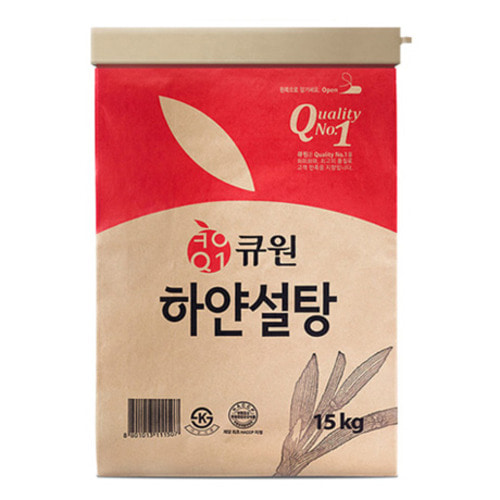 삼양 큐원 하얀설탕15kg